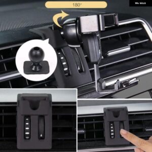 LHD トヨタ ランドクルーザー プラド FJ150 J150 2018-2021 カーアクセサリー エアベント マウント スタンド モバイルスマートフォン サポート 1セット