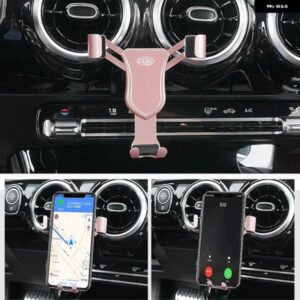 LHD RHD メルセデス ベンツ A クラス W177 2019-2021 CLA C118 2019 カーアクセサリー エアベント マウント スタンド 携帯電話 サポート 1セット