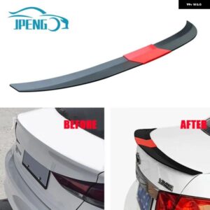 3個入り オートABSセダンルーフスポイラー 汎用 エクステンション エアフォイル トランク リアウィング DIY 長さ カーアクセサリー チューニング