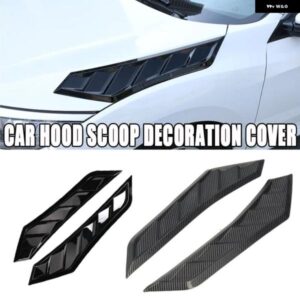 車用 ボンネット スクープエアインテークベントカバー ホンダ シビック プジョー 206 テスラ モデル3 フィアット 500 アウディ A3 フォード フォーカス レン
