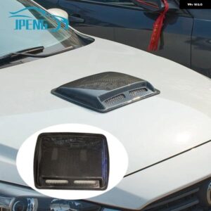 車用カーボンエアインテークインレットフードスクープベントオート ボンネット チューニング ホンダ VW BMW アウディ 4X4オフロードアクセサリー