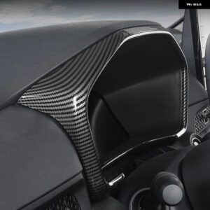 カーアクセサリー ホンダ CR-V CRV 2023 2024 カーボン スタイル インテリア ダッシュボード メーター デコレーション カバー トリム