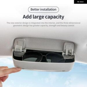 VW ID4X ID4 CROZZ ID6 CROZZ ID.6 X ABS 車用 メガネ サングラスケース ホルダー グラブハンドル 収納 ボックス オート スタイリング