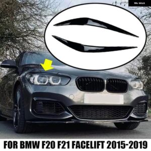 BMW アクセサリー 1シリーズ F20 F21 16I 118I 120I 125I M135I M140I 2015-2019 ヘッドライト アイブロウ アイリッドカバー 装飾