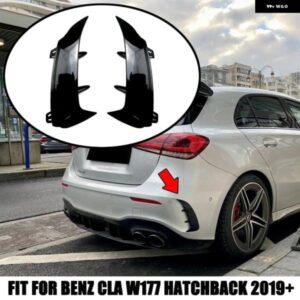メルセデス ベンツ アクセサリー CLA W177 ハッチバック A45 A35 A180 A200 A220 AMG 2019+ リア バンパー スポイラー サイド カナード エアベント C