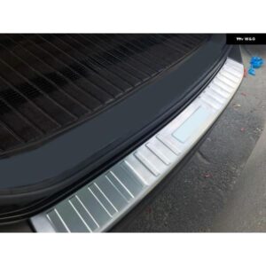 VW フォルクスワーゲン パサート B8 ヴァリアント オール トラック 2015-202 カーアクセサリー 製 アウター リア バンパー プロテクトシル トランク