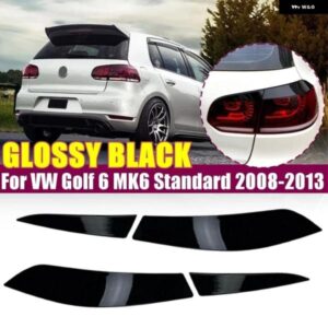 VW フォルクスワーゲン アクセサリー ゴルフ 6 MK6 スタンダード 2008-2013 テールライト テールランプ ライト アイリッド アイブロウ カバー トリム