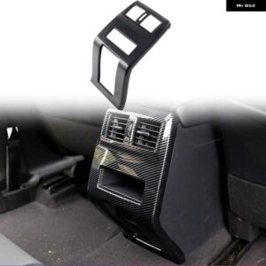 三菱 アウトランダー 2022 2023 カーアクセサリー ABS プラスチック カーボン リアサイド ACベント アウトレット カバー トリム 1個