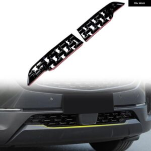 マツダ CX-50 CX50 VA 2023 2024 カーアクセサリー ABS フロントボトム グリル プロテクター カバー 2個