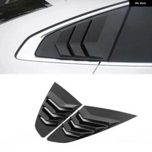 VW フォルクスワーゲン アルテオン CC 2017-2021 カーアクセサリー リアトライアングルウィンドウシャッターカバー トリム 2個