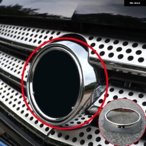 カーアクセサリー メルセデス ベンツ VITO W447 2014-2020 ABS クローム フロントセンター グリル リング 装飾 カバー トリム