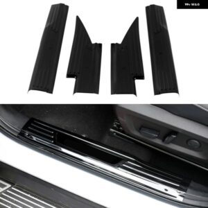 三菱 アウトランダー 2022 2023 カーアクセサリー ステンレス インテリア ドア スカッフプレート ドアシルカバー トリム 4個