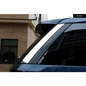 カーアクセサリー フォード エクスプローラー 2011-2018 ABS クローム リアサイドウィンドウデコレーションカバー トリム 2個