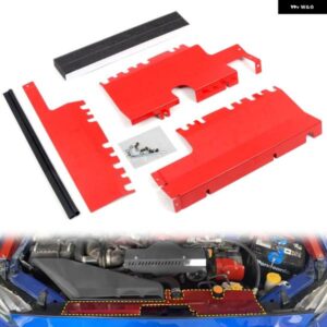 スバル WRX STI 2015-2021 エンジン ラジエーター キャップ カバー ウォータータンク 冷却カバー トリム アルミ 合金