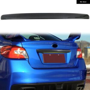 スバル WRX/ WRX STI 2015-2021 カー スタイリング アクセサリー ABS カーボン リア トランク リッド デコレーションカバー トリム 1個