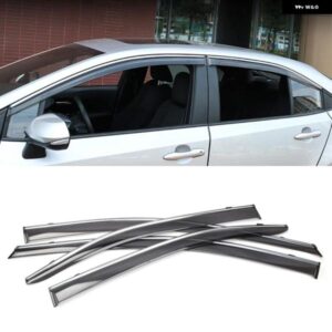 トヨタ カローラ E210 セダン 2019 - 24 カーアクセサリー ウィンドウ バイザー ウィンド ディフレクター サンレインガード