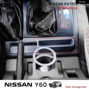 シート隙間 収納 ボックス 日産 パトロール Y60 中央 コントロール 収納 ボックス 内装整理 パトロール Y60 アクセサリー