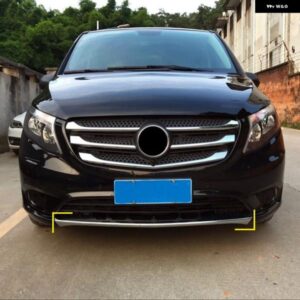 メルセデス ベンツ ヴィト W447 2014-2019 アクセサリー ABS クローム フロント バンパー スキッドガードプレート トリム