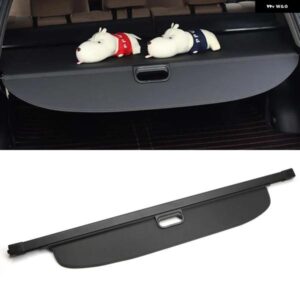 ブラックリアカーゴカバー トランク シールド セキュリティ 格納式ラゲッジシェード ダッジ ジャーニー / フィアット フリーモント 2009-2019