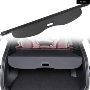 シボレー シボレー ブレイザー 2019 - 24 車用アクセサリー ブラック 格納式 トランク カーゴカバー ラゲッジシェード