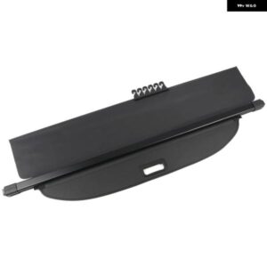 三菱 アウトランダー 2022 2023 2024 ブラック リアカーゴカバー トランク シールド セキュリティ 格納式ラゲッジシェード