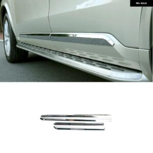 カーアクセサリー ボルボ XC90 2015 - 20 ABS クローム サイドドア ボディモールディングストリップ カバー トリム 4個