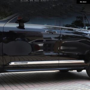 ボルボ XC90 2016-2023 クロームサイドドアボディモールディングストリップデコレーションカバー トリム カー スタイリング