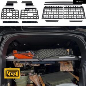 モール パネル ランドローバー ディフェンダー 110 2020 - 24 2025 トランク シェルフ 収納 デブリラック カーゴ オーガナイザー