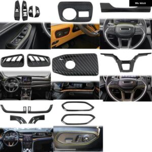 ジープ グランド チェロキー L 2021-2023/グランド チェロキー 2022 2023 カーアクセサリー ABS プラスチック インテリア プロテクター モールディングカバ