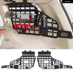 トランク サイドウィンドウモール パネル 収納 ラックカーゴ オーガナイザー トヨタ ランドクルーザー プラド J150 /レクサスGX460 2010-2022