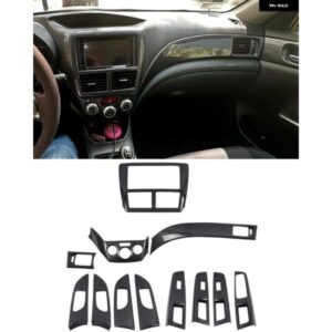 LHD スバル WRX / WRX STI 2008-2014 カーアクセサリー ABS インテリア エア グリル ドアハンドル トリム キット 12個