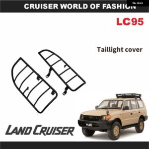 リアランプ フード トヨタ LC95 ランドクルーザー テールライト カバー ステンレス 3400 プラド ライト 外装 アクセサリー