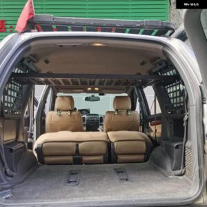 トヨタ プラド FJ120 / レクサス GX470 2003-2009 リアブート トランク モジュラーカーゴラックシェルフ ストレージハンギングボード モール パネル キット