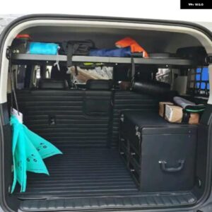 SUI JIMNY JB33 JB43 1998-2017 リアブート トランク モジュラーカーゴラックシェルフストレージハンギングボードモール パネル