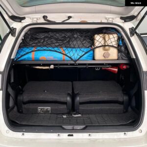 トヨタ フォーチュナー 2016-2023 リアブート トランク ウィンドウカーゴラックシェルフストレージ オーガナイザー ハンギングボードモール パネル キット