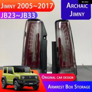 LEDカーバックランプリアライトSUI JB23 JB33ジムニー テールライト シーケンシャルウィンカー付きレトロなジムニー テールライト