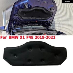 車 エンジン 防音コットンフロントフードヒート遮音ファイアウォールマット パッド カバー BMW X1 F48 2019-2023