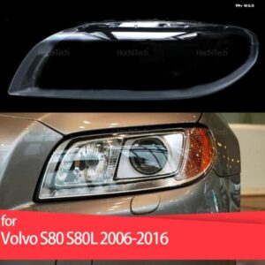車用 ヘッドランプ カバー ヘッドライト レンズ ガラスカバー ランプシェード ブライトシェルレンズ カバー ボルボ S80 S80L 2006-2016