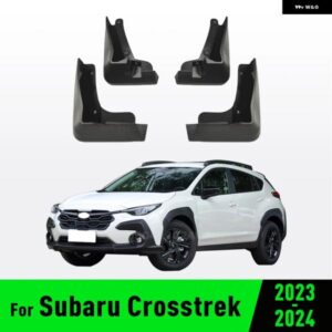 マッド フラップ スプラッシュガード マッドガード フェンダー カーアクセサリー スバル クロストレック 2023-2024
