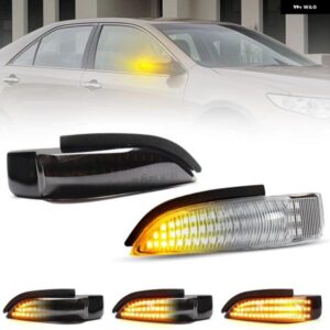 トヨタ ヤリス カムリ プリウス エティオス カローラ ヴェンザ アバロン RAV4 LED サイドミラー ランプ アンバー サイド リアビュー ダイナミック