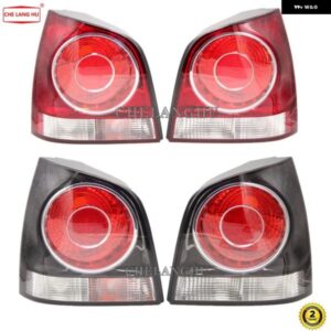 1個 リア 左右 テールライト ランプ ハウジング バルブ 無 VW POLO 9N 9N3 ハッチバック 2005 - 10 カー スタイリング