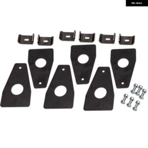 6PCS 汎用 ルーフラック ブラケット トップガッター マウント キャリア 6インチ