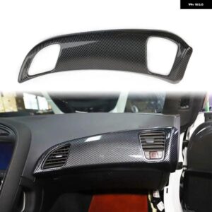 ダッシュボード パネル 装飾 カバー トリム アクセサリー ABSカーボン シボレー コルベット C7 2014 - 19 1個