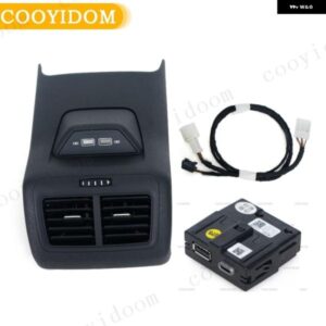 リア トリム フレーム A/C エアベント アウトレット センター アームレスト USB C タイプC付き VW ゴルフ 7 MK7 2013 2014 2015-2017 2019 5GG 864 298B 82V