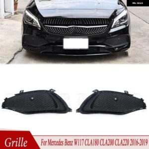 フロントカバー フレーム フォグライト グリル 車 メルセデス ベンツ W117 CLA180 CLA200 CLA220 2016 2017-2019 A1178857500 A1178857600