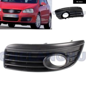 VW ゴルフ 5 GT 2006 - 09 左側フロント フォグランプ ランプ グリル カバー カーアクセサリー 1K0853665AD