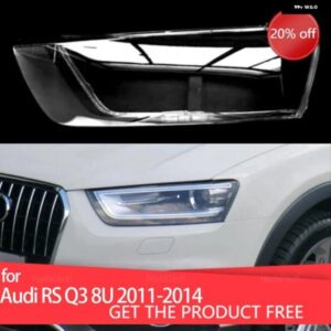 クリアフロント ヘッドライト レンズ シェルカバー ランプカバー ランプシェード アウディ Q3 8U RS Q3 プレフェイスリフト2011-2014