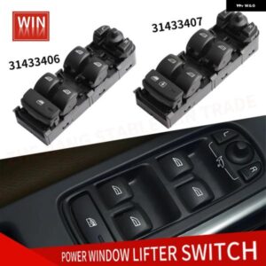 31433406 31433407 電動パワーウィンドウスイッチ マスター コントロール スイッチ フロント左 運転席ドア ボルボ S60 S90 V60 V90 XC60 XC90