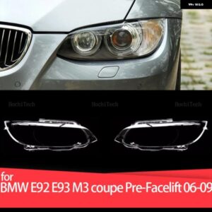 ヘッドランプ カバー フロント ヘッドライト ランプ ク リアランプ シェード ヘッドライト シェルカバー BMW M3 E92 E93 クーペ プレフェイスリフト