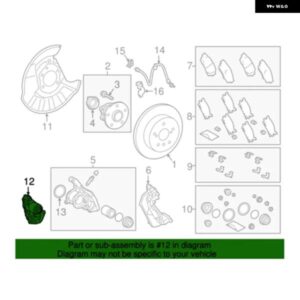 パーキング ブレーキ アクチュエーター アセンブリ 46310-33010 トヨタ レクサス カムリ RAV4 カローラ 2019-2024 電子ブレーキ キャリパー モーター